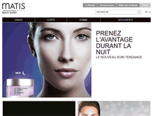 Tablet Screenshot of matis.ca